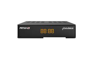 AMIKO DVB-T2/C přijímač Impulse 3, HEVC (H.265) - zánovní