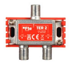 FTE rozbočovač TER 2, 5-1000 MHz