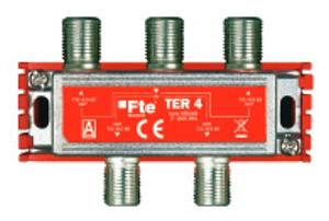 FTE rozbočovač TER 4, 5-1000 MHz