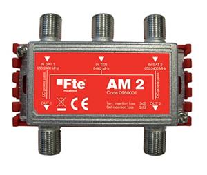 FTE slučovač terr. a sat. signálu AM2