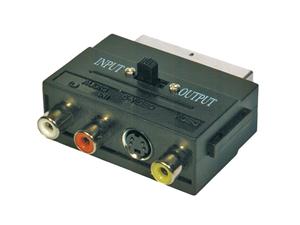 OEM SCART - 3x Cinch s přepínáním IN/OUT