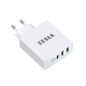 TESLA Device PA65 - USB-C nabíjecí adaptér 65W 3v1